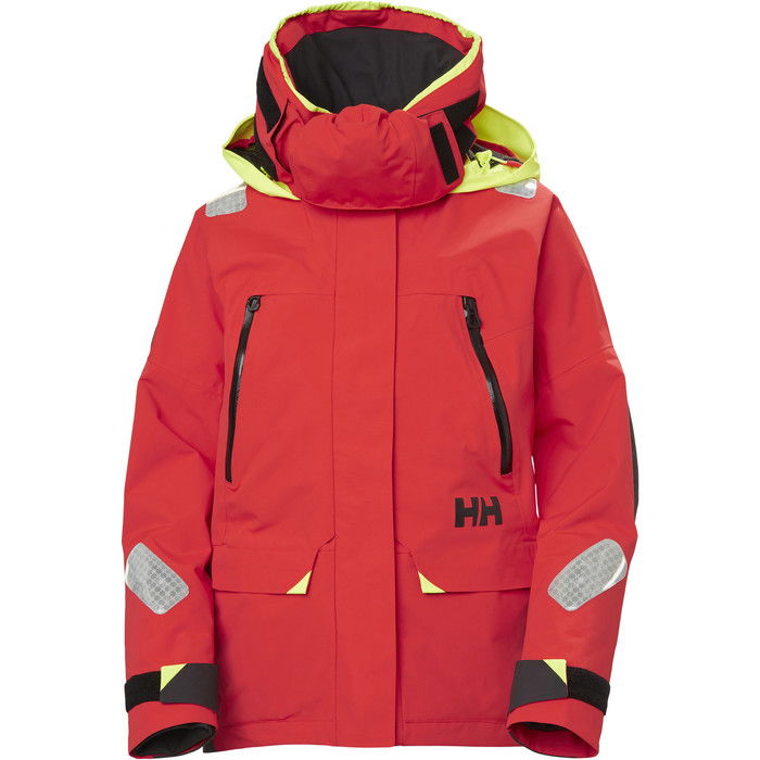 2024 Helly Hansen Womens Skagen Offshore Jacket 34257 - Alert Red